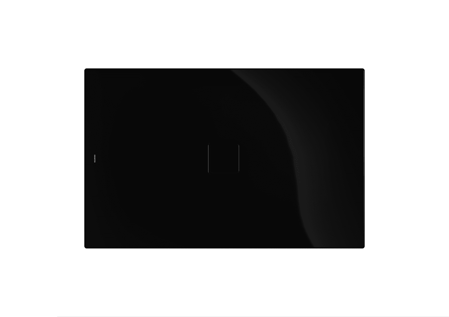 KA DW CONOFLAT Mod.785-1,900x1200mm, schwarz,Perl-Effekt