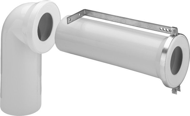 Viega Anschlussset 3811.01 in 110x230/400mm Kunststoff weiss