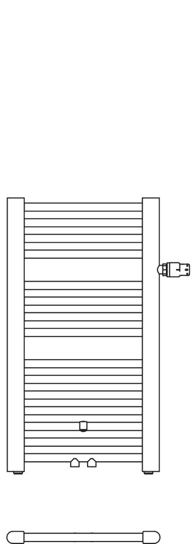 Kermi Basic plus, BH 804x524x35 mm QN 399 W, RAL 9016, Ventil rechts