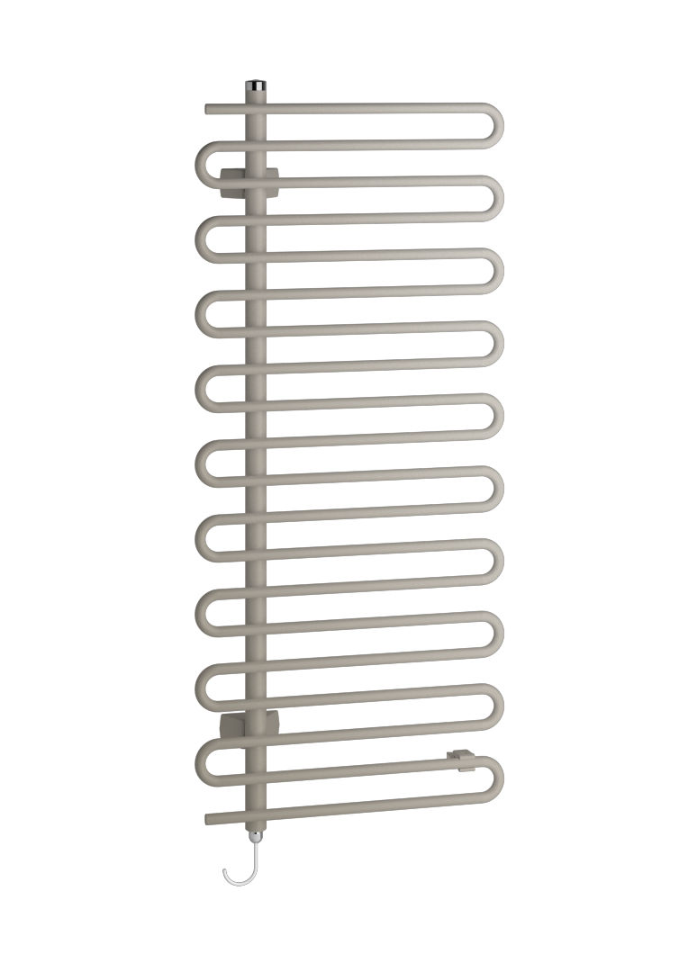 Kermi Icaro -E BH1841x58x400mm P=600W,glanzsilber, WRS weiß, rechts