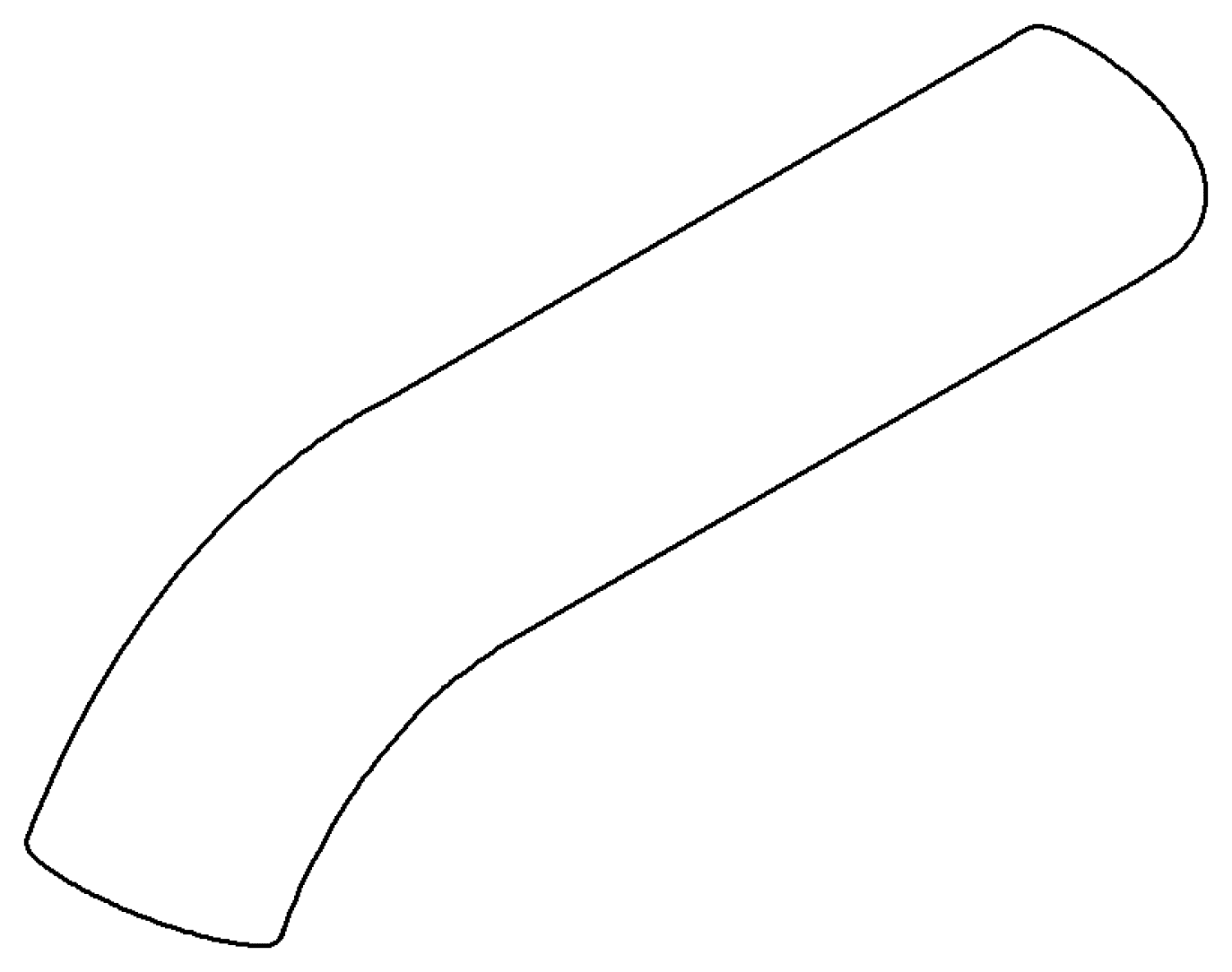 DO Auslauf ERSATZTEILE 09110608410 125 x 38 x 23 mm Chrom