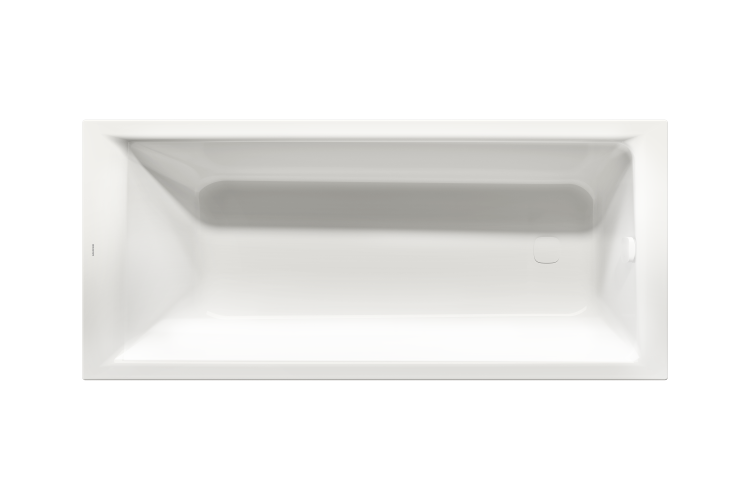 KA BW PURO NEXT Mod.1424,1700x750mm, alpinweiß,Invisible Grip