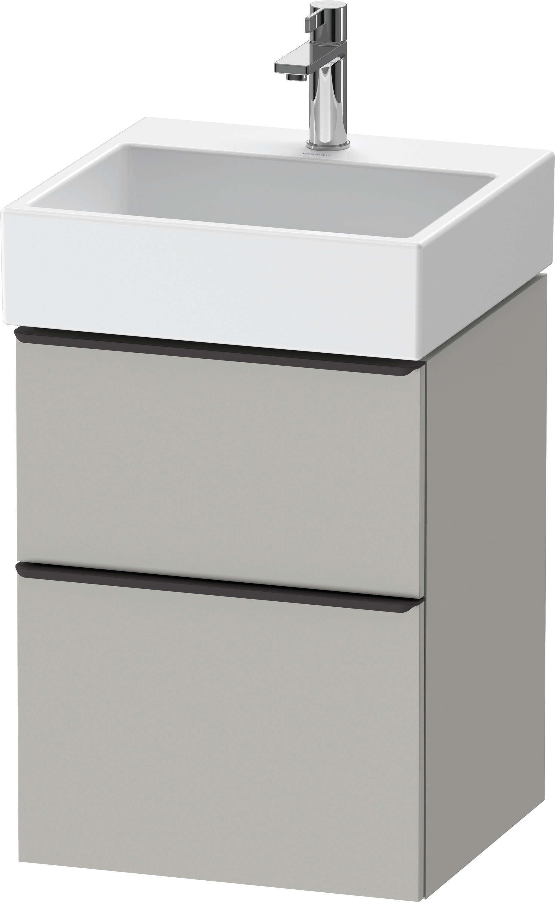 Duravit D-Neo WTU,Ausz:1,Schubk:1,GR:Dia.Schw 484x442x625mm,Wandh,Betongrau Matt,Dek.