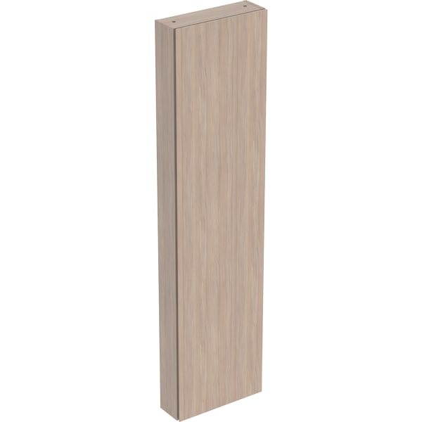 Geberit Hochschrank, 1 Tür u. i.Spiegel 45x180x15cm, Eiche