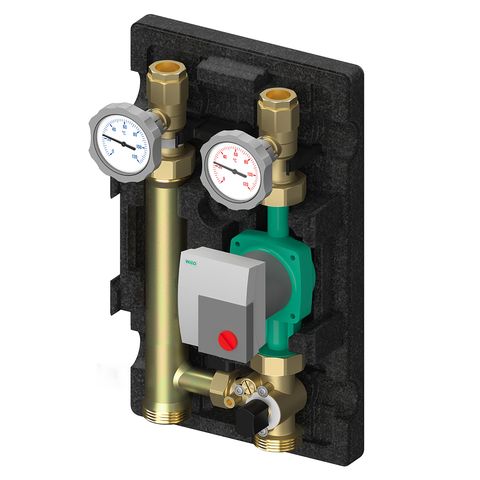 Flamco Pumpengruppe MK 1 1/4", Wilo Yonos PICO 30/1-6