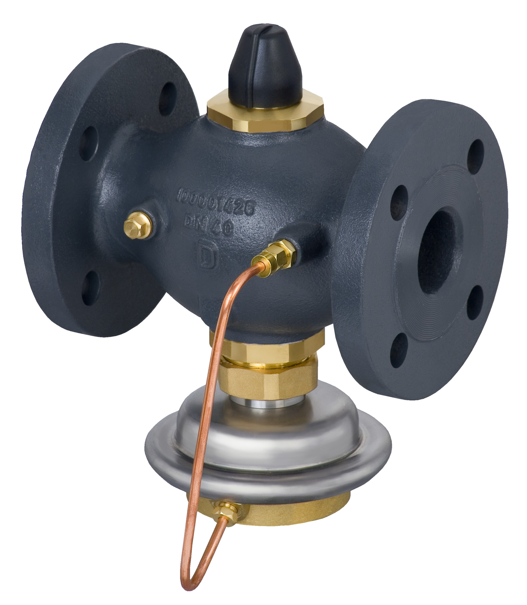 Danfoss Diff.Druckreg+V.strombegr.AVPB-F DN40, Kvs 20,0, 0,5bar, PN25, Flansch