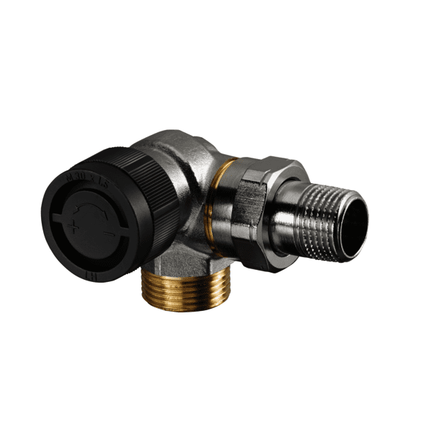 OVENTROP-Thermostatventil "A" DN15,G 3/4AG x R 1/2AG,Winkel-Eck links