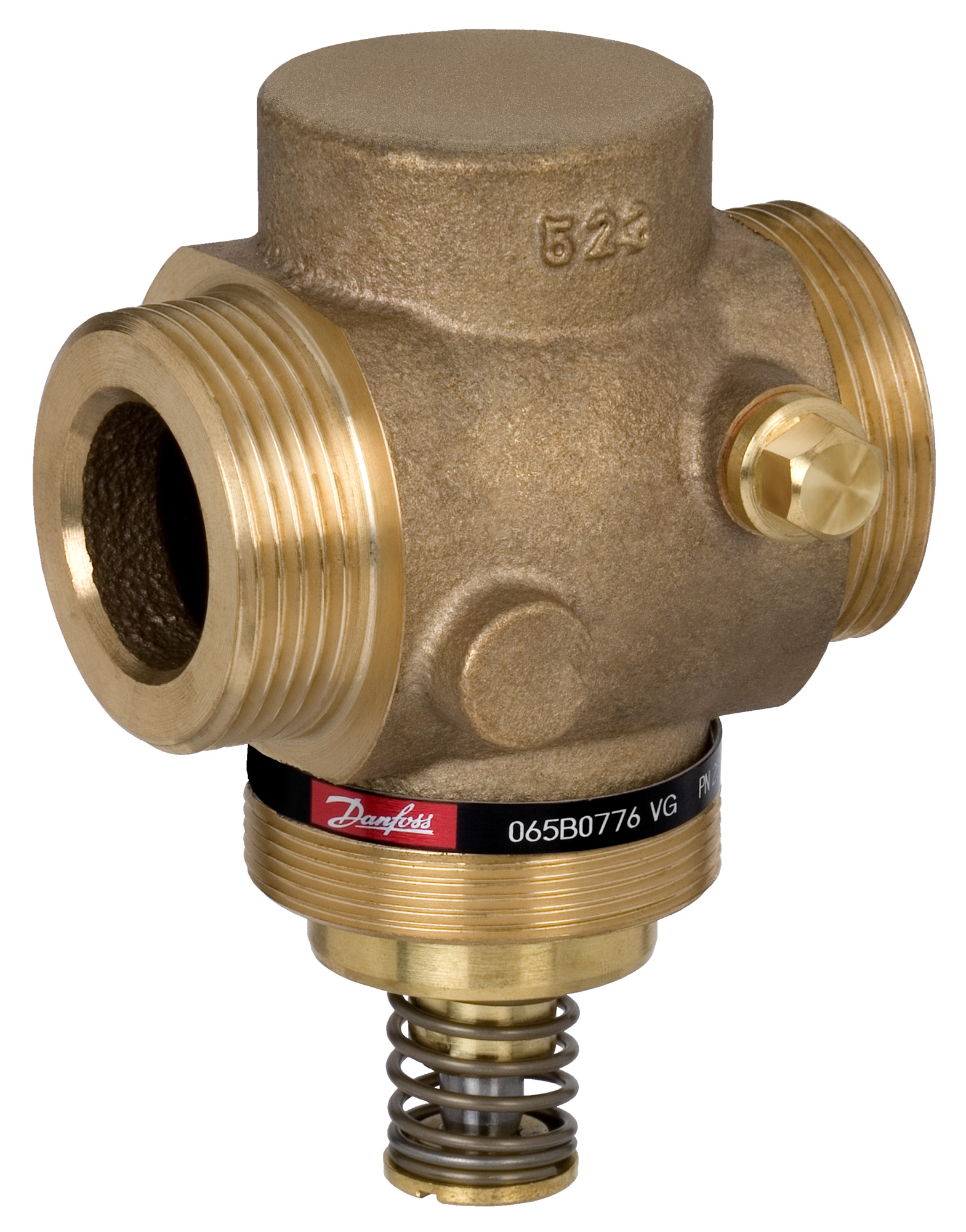 Danfoss Durchgangsventil VG DN25 Kvs 8,0, PN25, RG-5, AG