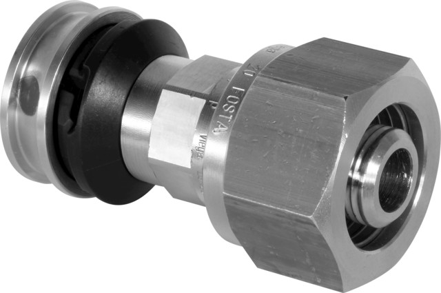 Viega Verschraubung mit SC Raxofix 5313.8 in 16x2,2x16x2,2mm Siliziumbronze