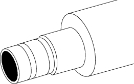 TECElogo Verbundrohr PE-RT /Al 20x2,25 vorgedämmt RS 9, blau, Rolle 75m