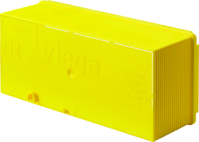 Viega Aufsatz 8310.35 in 243x113x86,5mm Kunststoff weiss