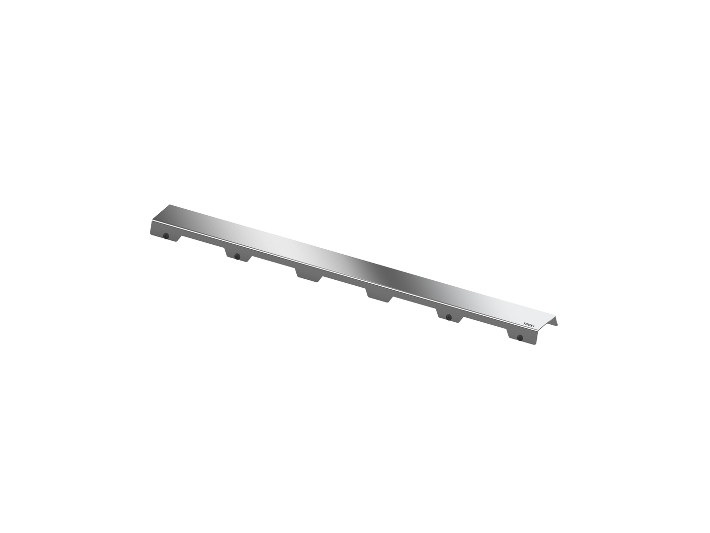 TECEdrainline Designrost "steel II", Edelstahl gebürstet, 800 mm