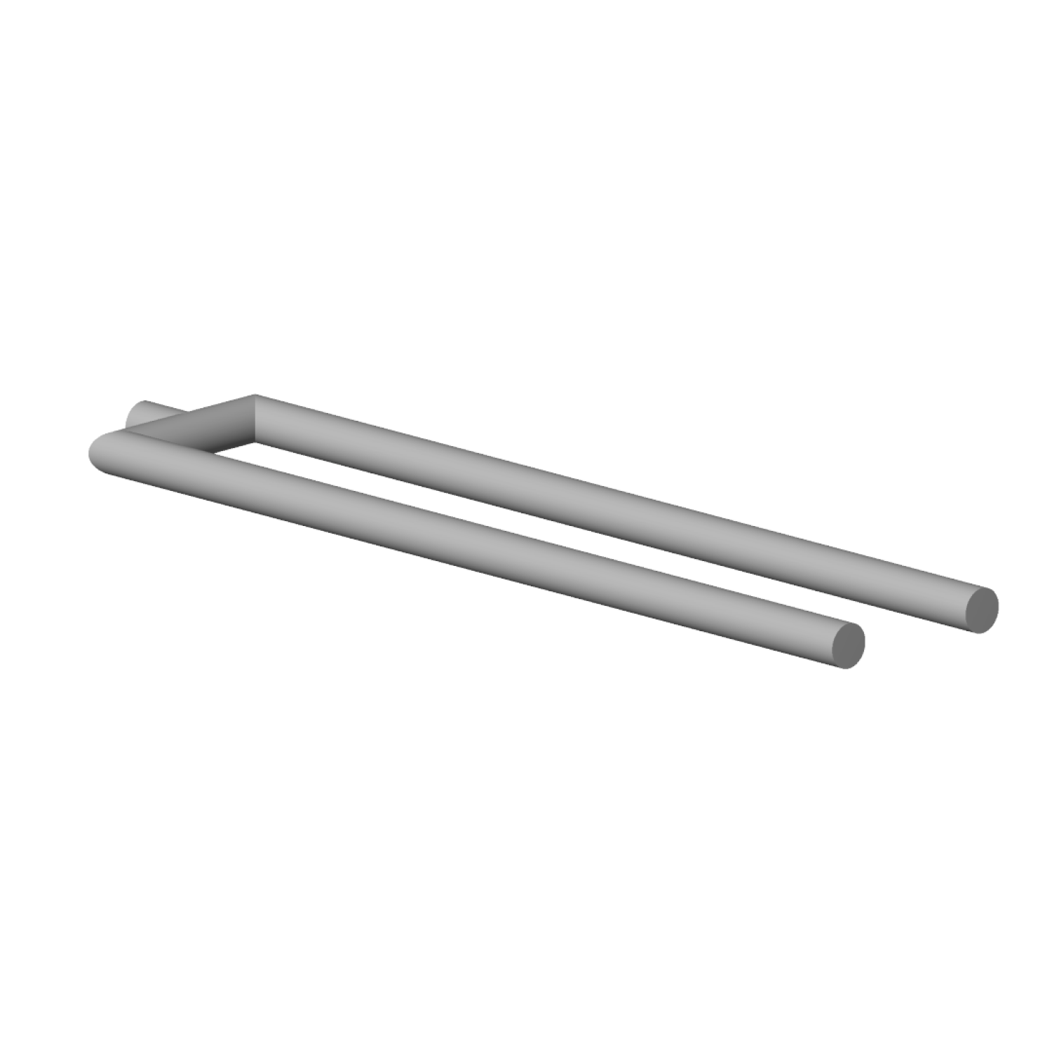 DO Halter für Handtuchhalter doppelt ET 90178955400 92 x 21,5 x 419 mm Chrom
