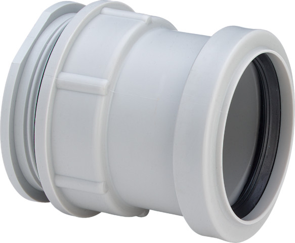 Viega Anschlussstück 4997 in 50mm Kunststoff grau