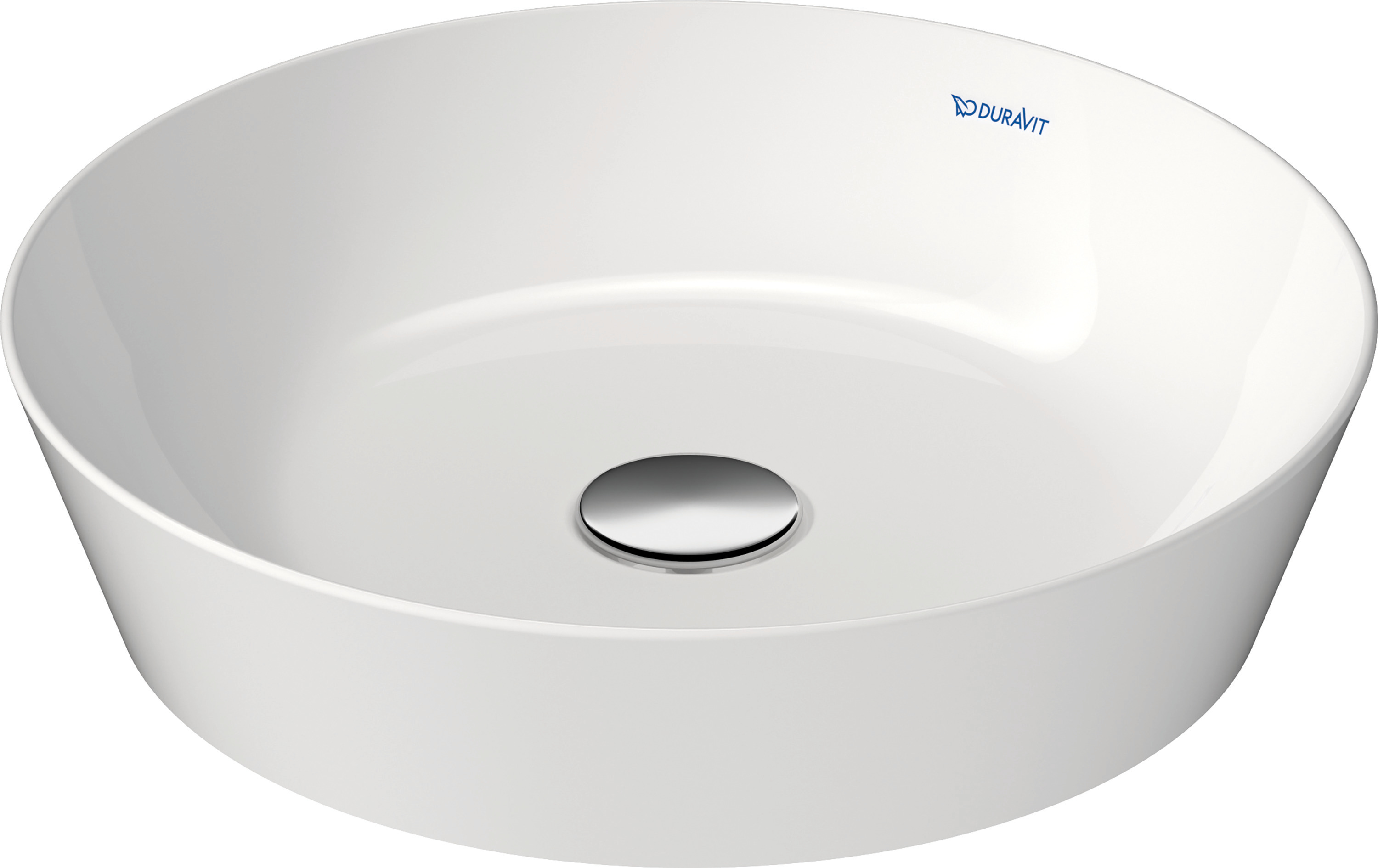 Duravit Aufsatzbecken Cape Cod 430mm Weiß ohne Überlauf, ohne Hahnlochbank, WG