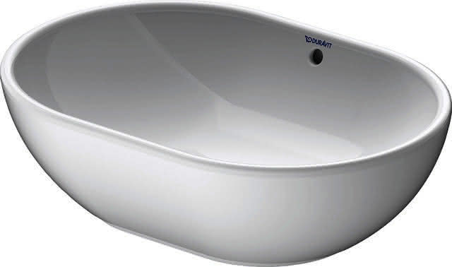 DU ASB Design Classics Foster 495 mm, mit ÜL ohne HLB, weiß