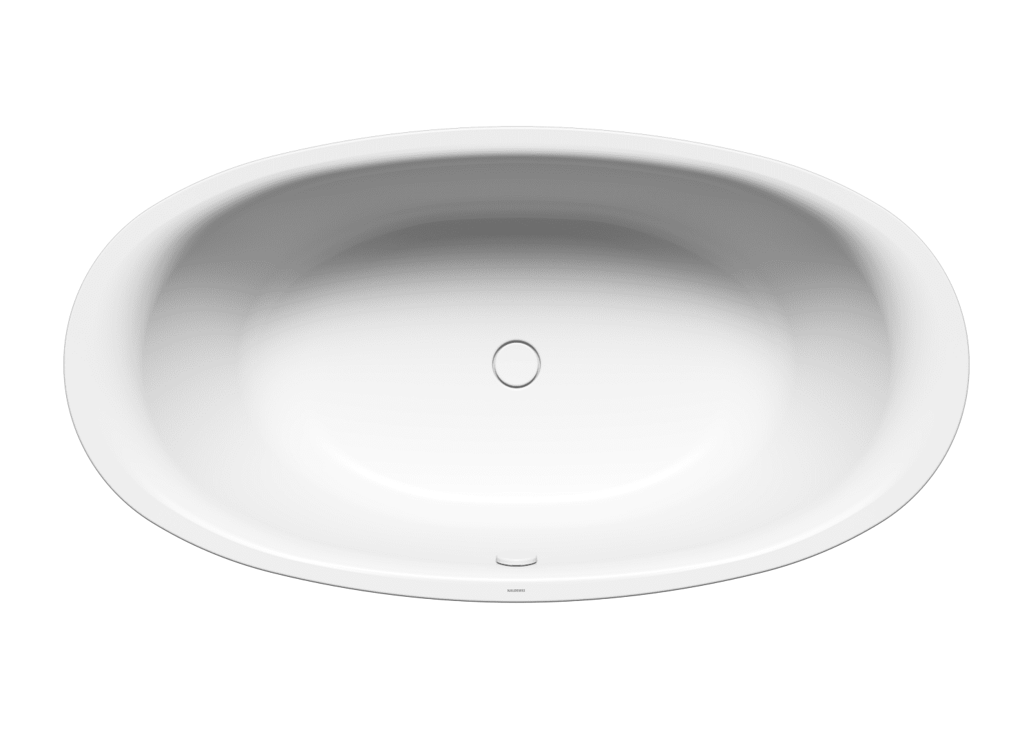 KA BW ELLIPSO DUO OVAL Mod.232,1900x1000 mm,alpinweiß