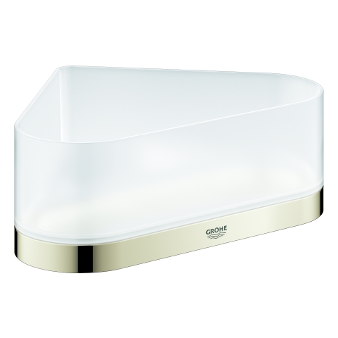 GROHE Eck-Duschablage Selection 41038 mit Halterung nickel