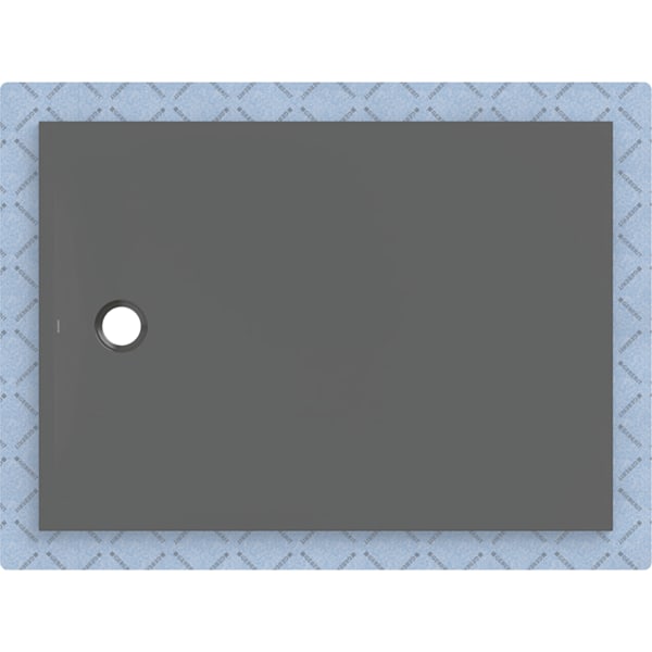Geberit CleanFloor30 Duschfläche 140 x 100 cm integriert, mit Dichtvlies, graphit matt