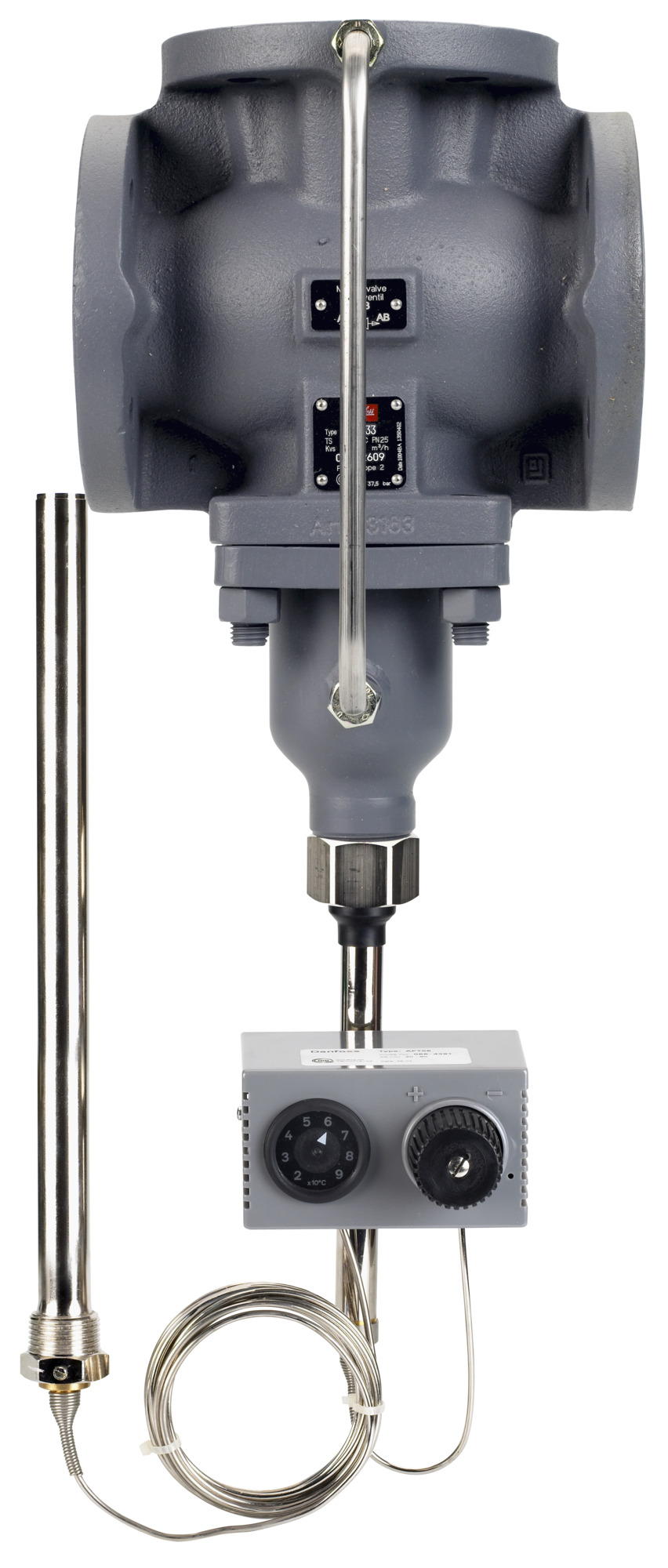 Danfoss 3-Wege-Mischventil VFG33 DN50 Kvs 32,0,PN25,GGG-40,3,druckentlastet