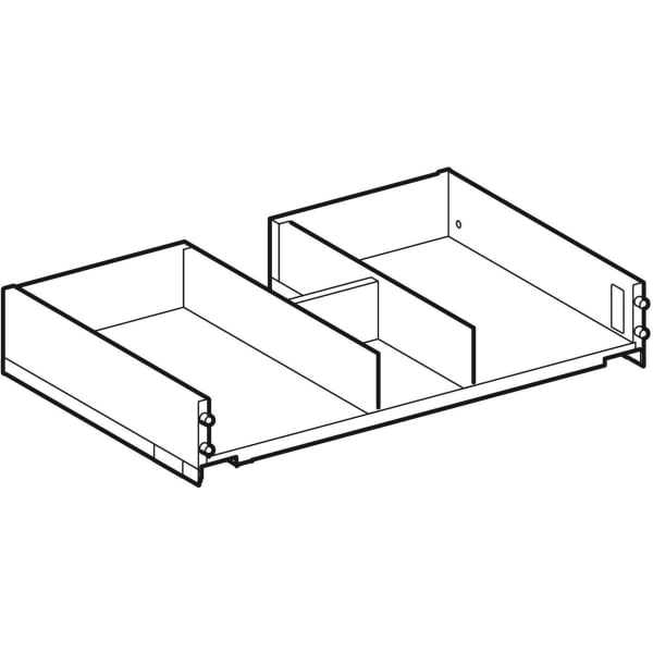 Geberit Schublade für Xeno2 US mit Ausschnitt, Breite WT 60 cm