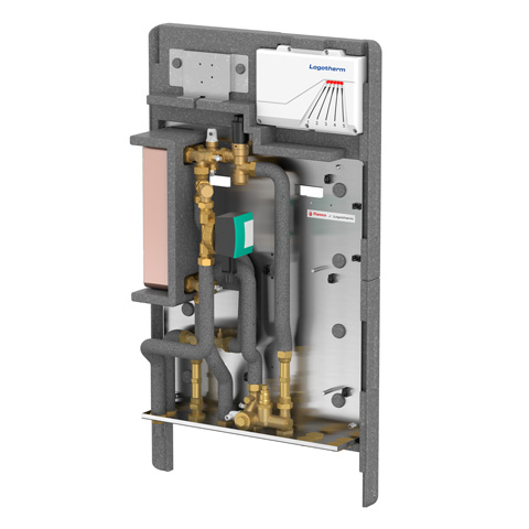 Flamco LogomaticG2 4RS L-Line DHWC-CU-S Aufputz, Kupfer, Zirkulation Flamco LogomaticG2 4RS L-Line DHWC-CU-S Aufputz, Kupfer, Zirkulation