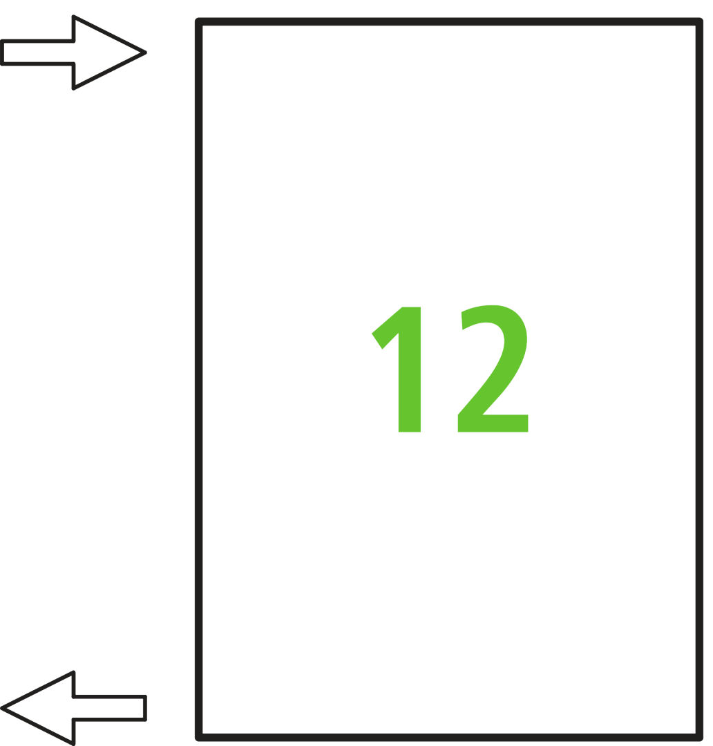 Kermi Heizwand HVN Typ10 BH1000x43x630mm QN630, RAL9016, 6 bar, ANB12