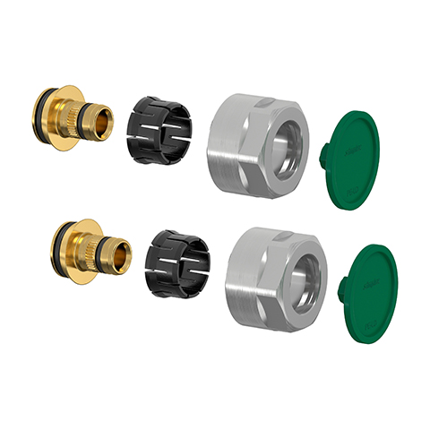 Flamco Klemmverschraubung-Set F3 20x2,8mm x G3/4i Eurok. MS vern. Flamco Klemmverschraubung-Set F3 20x2,8mm x G3/4i Eurok. MS vern.