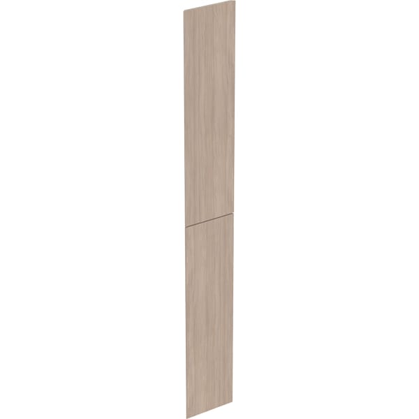 Geberit Set Schubl.-Frt f. Acanto Hochschrank mit 2 Auszügen, B:24cm, Eiche