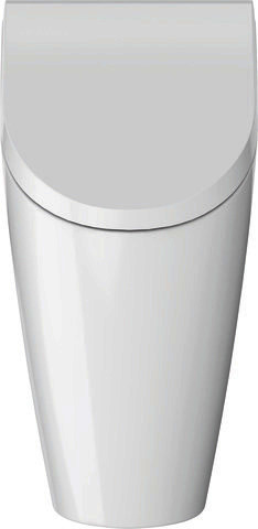 DU Me by Starck Urinal-Deckel, m.Absenk. Weiß Seidenmatt