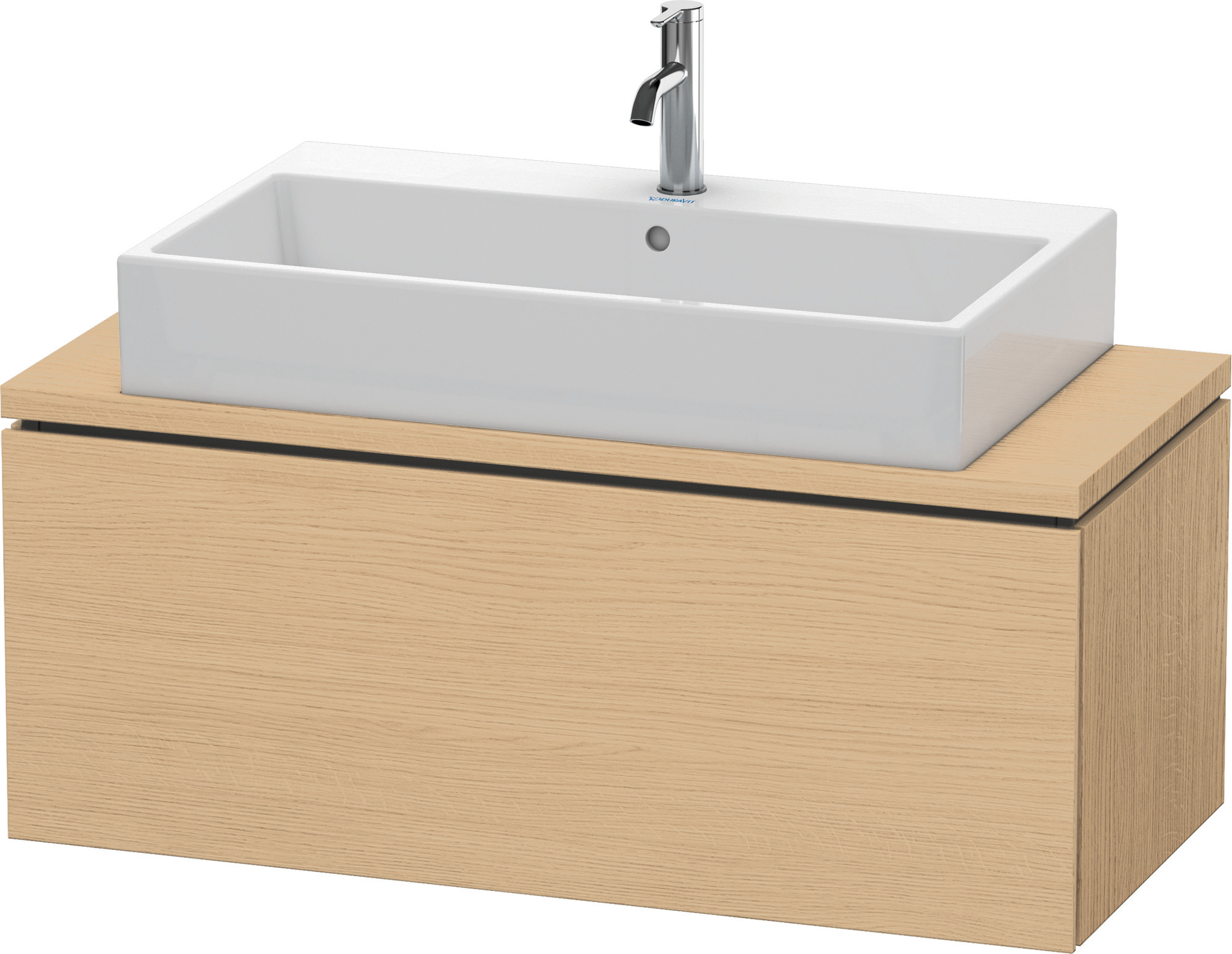 Duravit WTU f.Console Comp.L-Cube400x1020x477 1 Auszug, Eiche Natur