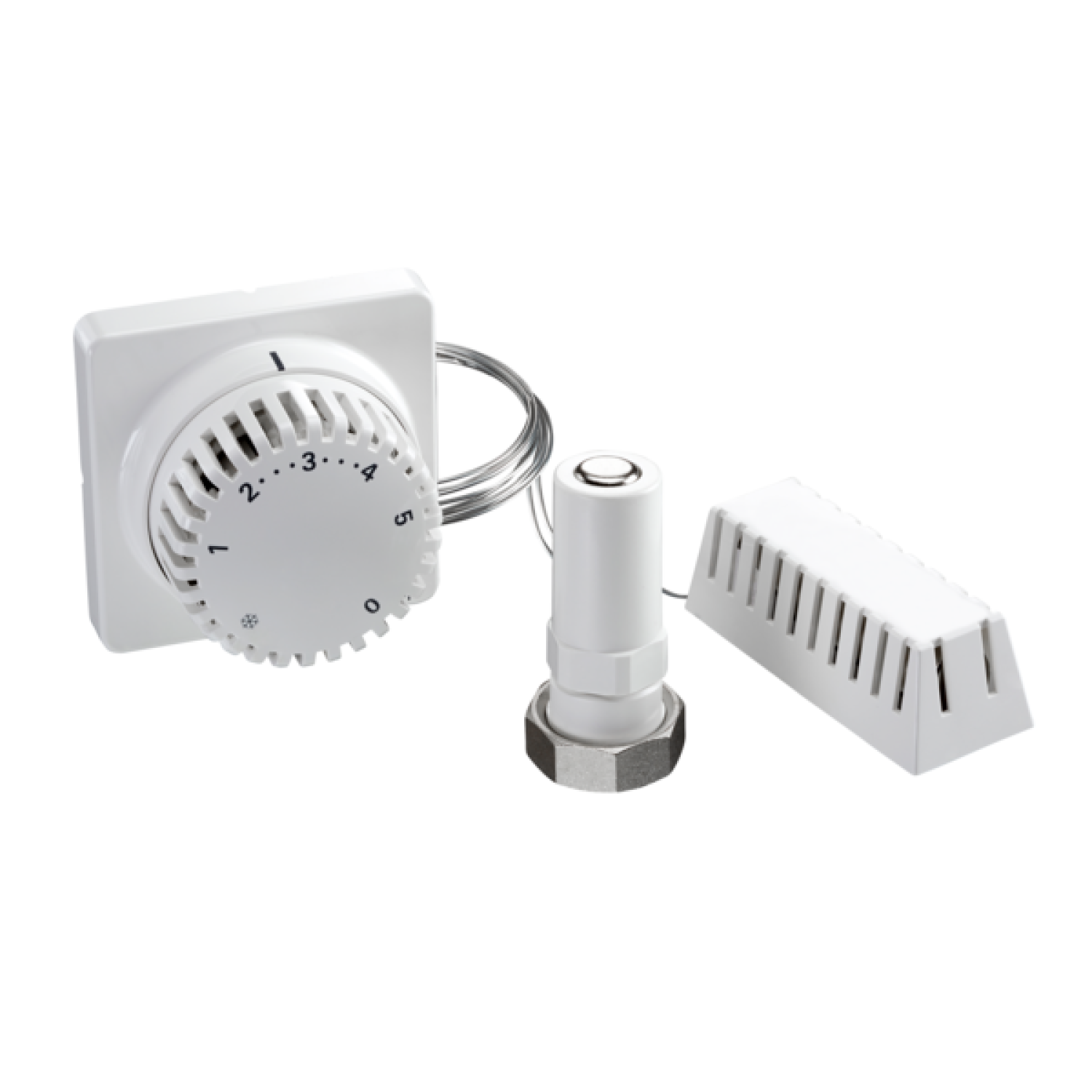 OVENTROP-Thermostat "Uni FH", 7-28 C 0 * 1-5, Fernversteller u. Fernfühler,5m