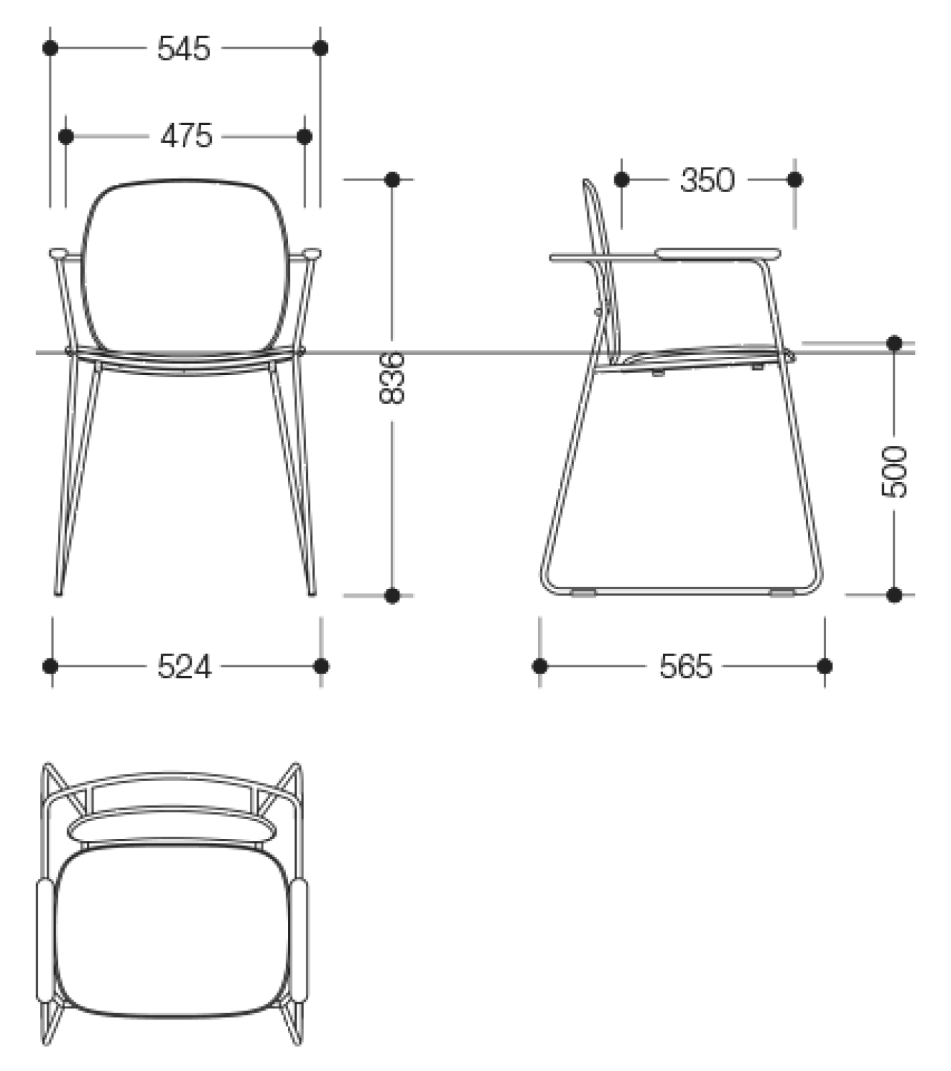 HEWI Badstuhl, H:856mm, B:545mm, Gestell plb, Kst. PIR schw tiefmt-d-grau