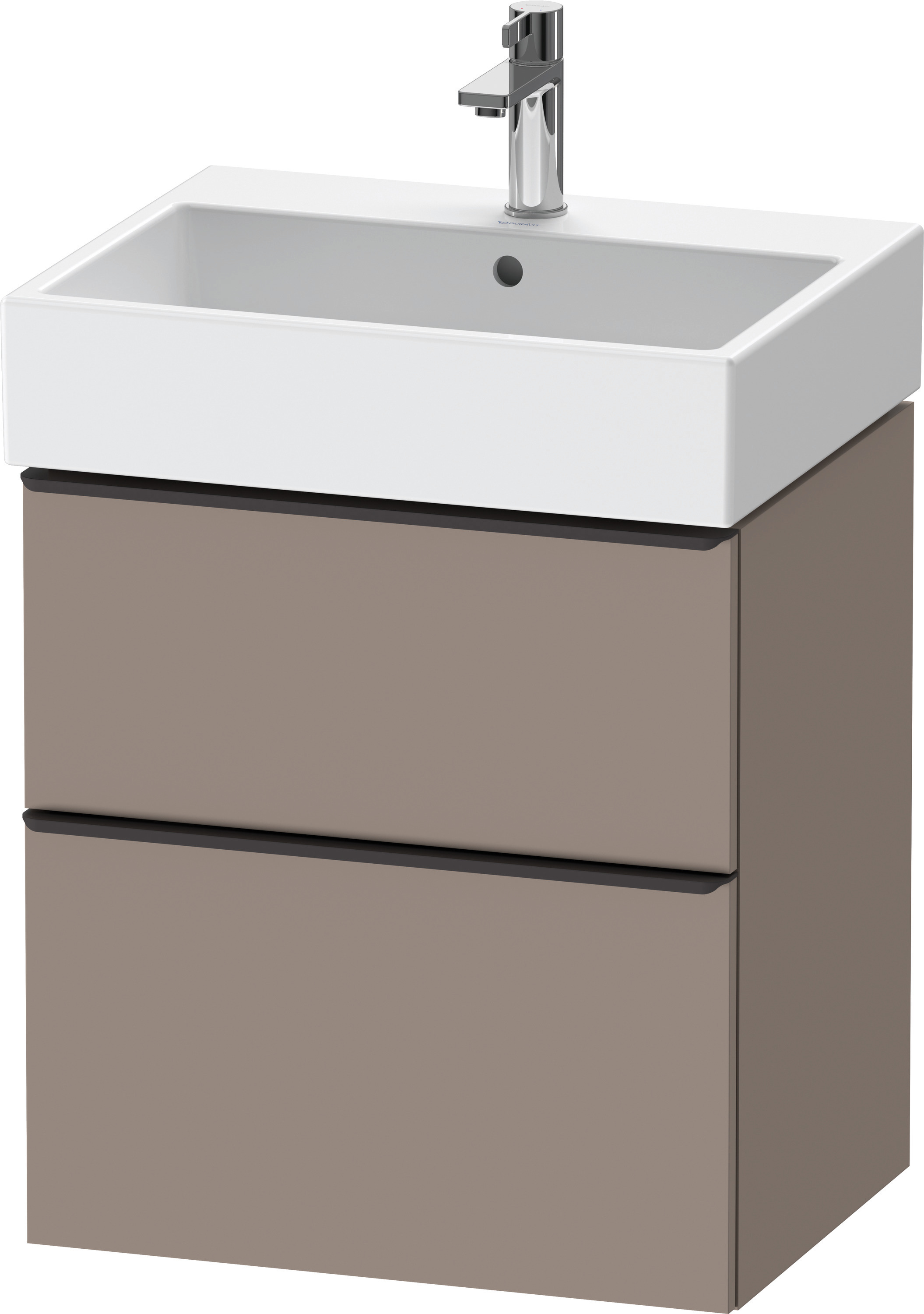 Duravit D-Neo WTU,Ausz:1,Schubk:1,GR:Dia.Schw 584x442x625mm,Wandh,Basalt Matt,Dekor