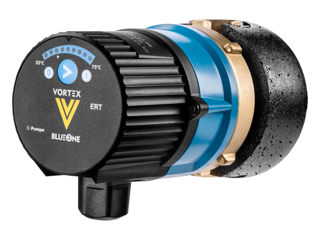 Vortex Brauchwasserpumpe BlueOne BWO 155 R ERT mit elekt.Regelthermostat