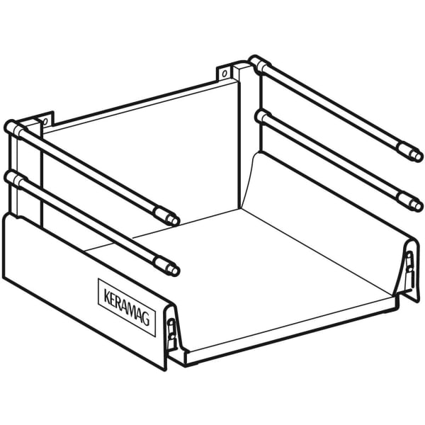 Geberit Schublade für Seitenschrank Acanto