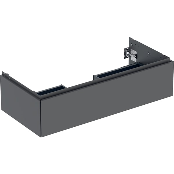 Geberit ONE Unterschrank für WT/-Platte 1 Schubl., 103,6x26,6x47cm, lava matt