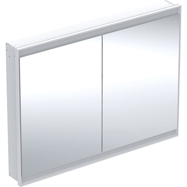 Geberit ONE Spiegelschrank mit ComfortLight 2 Türen, UP-Mont., 120x90x15cm, weiß
