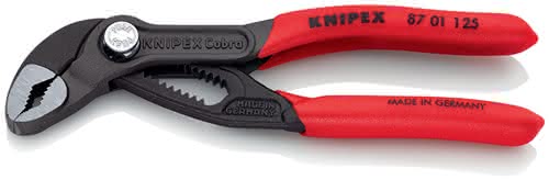 Wasserpumpenzange Cobra® L.125mm Spann-W.27mm pol.Ku.-Überzug KNIPEX Wasserpumpenzange Cobra® L.125mm Spann-W.27mm pol.Ku.-Überzug KNIPEX