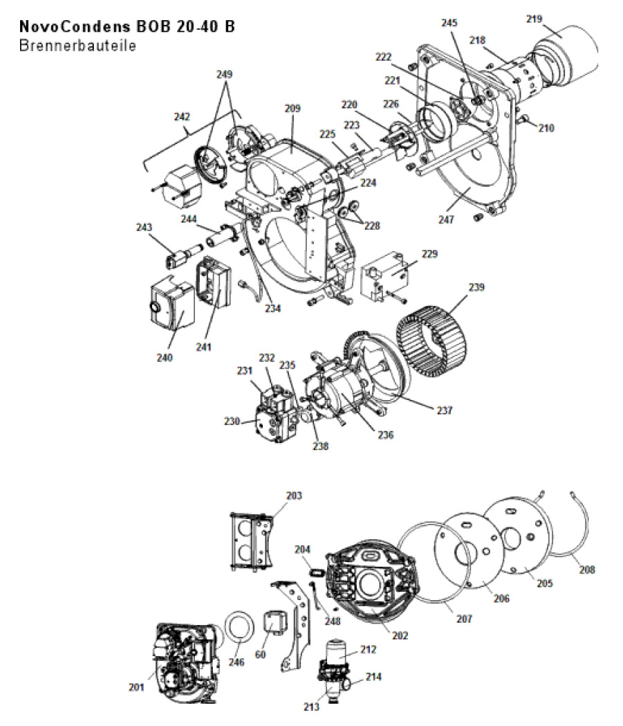 Brötje Luftklappenstellmotor SOB/BOB 619820