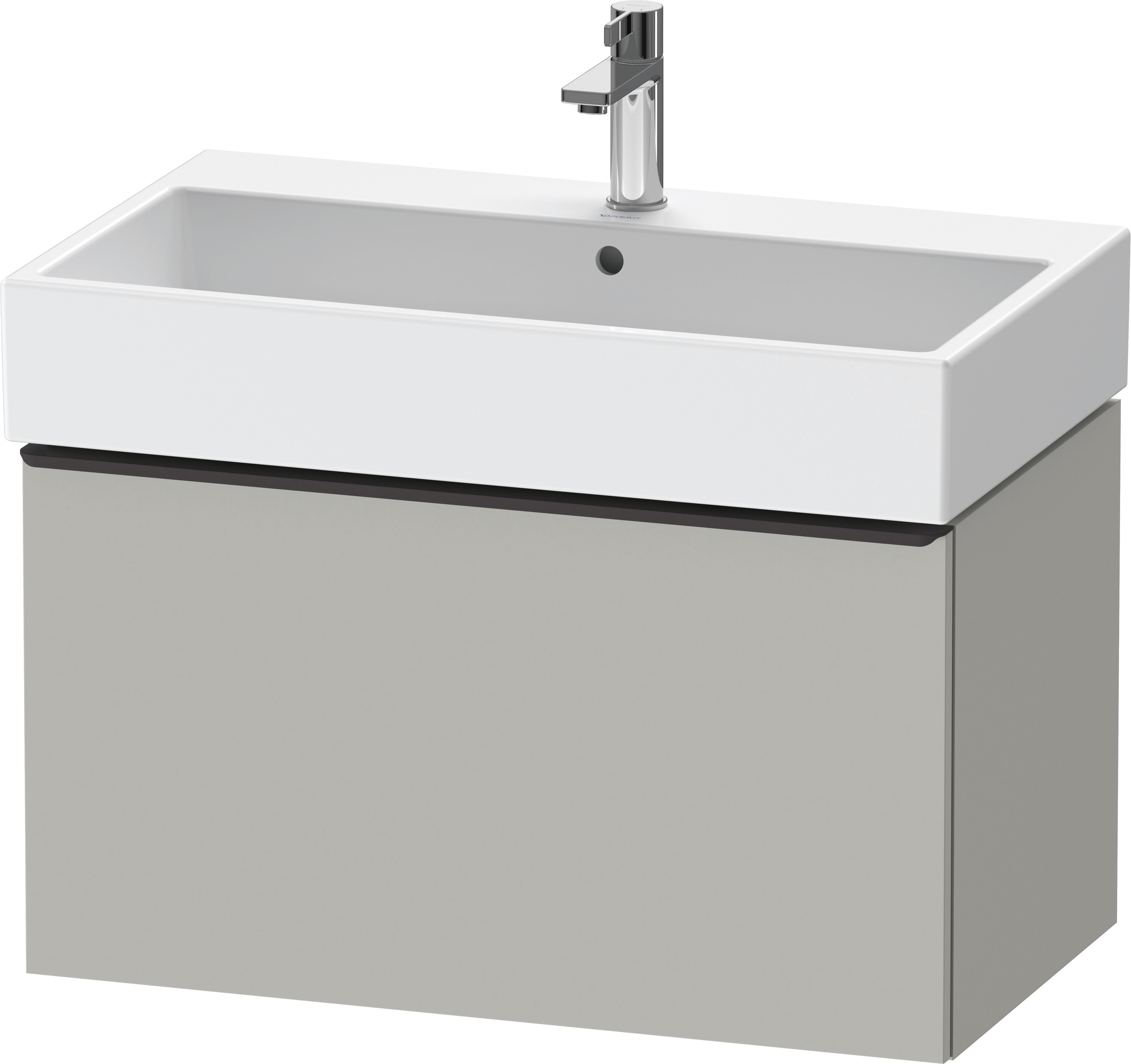 Duravit D-Neo WTU,Wdh,Ausz:1,Gr:Diamant Schw. 784x442x440mm,Betongrau Matt,Dekor