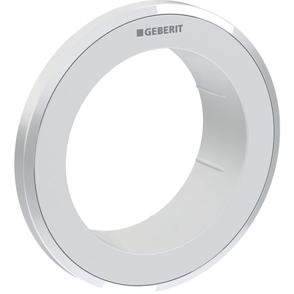 Geberit Typ 10 Rosette für Fernbetätigung rund, Möbeldrücker, chrom matt, Etc