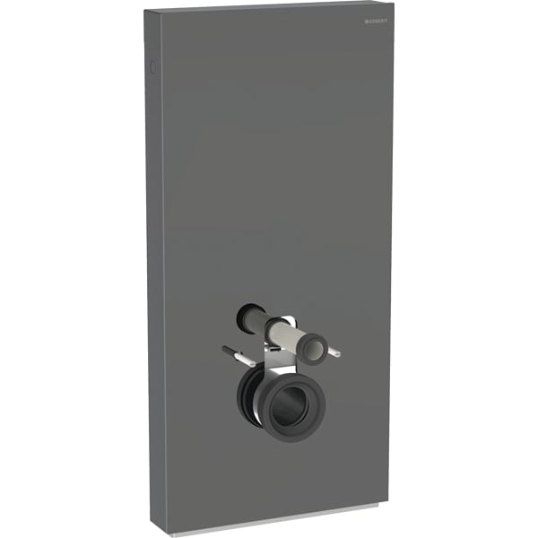 Geberit Monolith Plus Sanitärmodul f. WWC 101cm, Glas lava / alu. schwarzchrom Geberit Monolith Plus Sanitärmodul f. WWC 101cm, Glas lava / alu. schwarzchrom