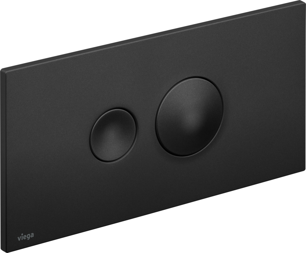 Viega WC Betätigungsplatte Visign for Style 10 8315.1 in schwarz matt