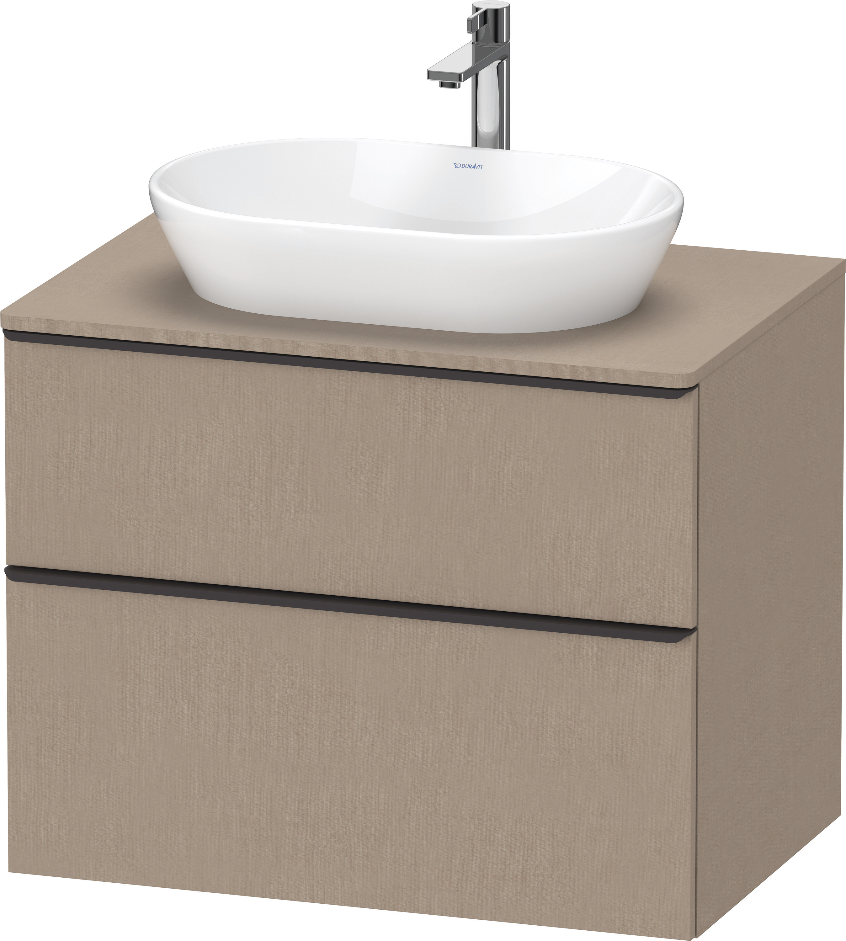 Duravit D-Neo,Kons-WTU,AZ:1,SBK:1,Gr:Dia Schw 800x550x644mm,Wdh, Leinen Matt, Dekor
