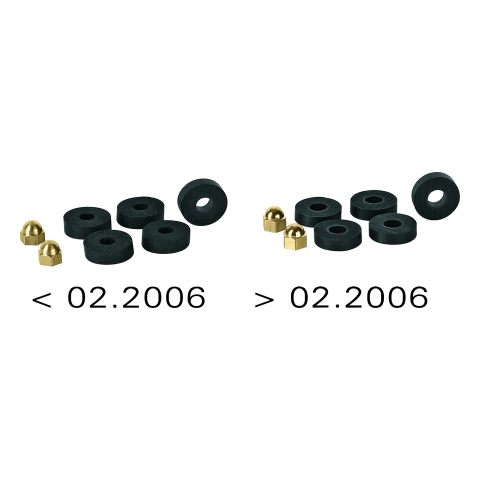 GROHE Dichtung und Hutmutter 45054 für Oberteil 3/8"