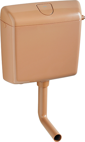 Schwab AP-Spülkasten AP270, caramel Start-Stopp,6(6-9) L,T=130mm Schwab AP-Spülkasten AP270, caramel Start-Stopp,6(6-9) L,T=130mm