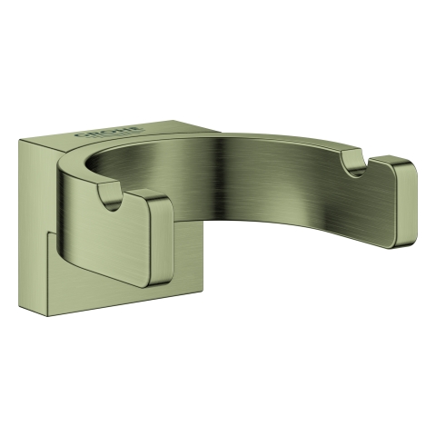 GROHE Bademantelhaken Selection 41049 doppelt nickel gebürstet