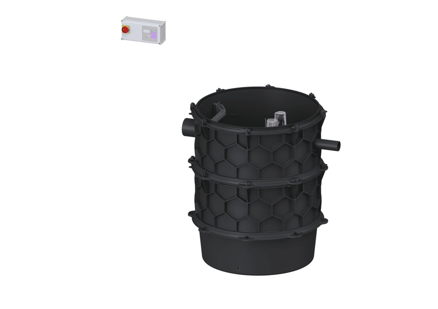 KESSEL-Pumpstation Aquapump XL Duo, GTF 4000-S1