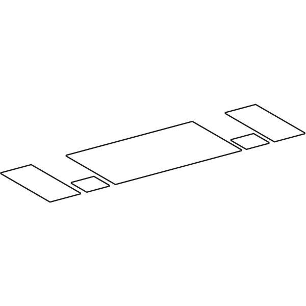 Geberit Set Antirutschmatten für myDay US Breite 130cm (5St.)